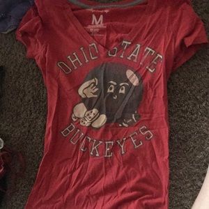 Ohio State Buckeye V Neck